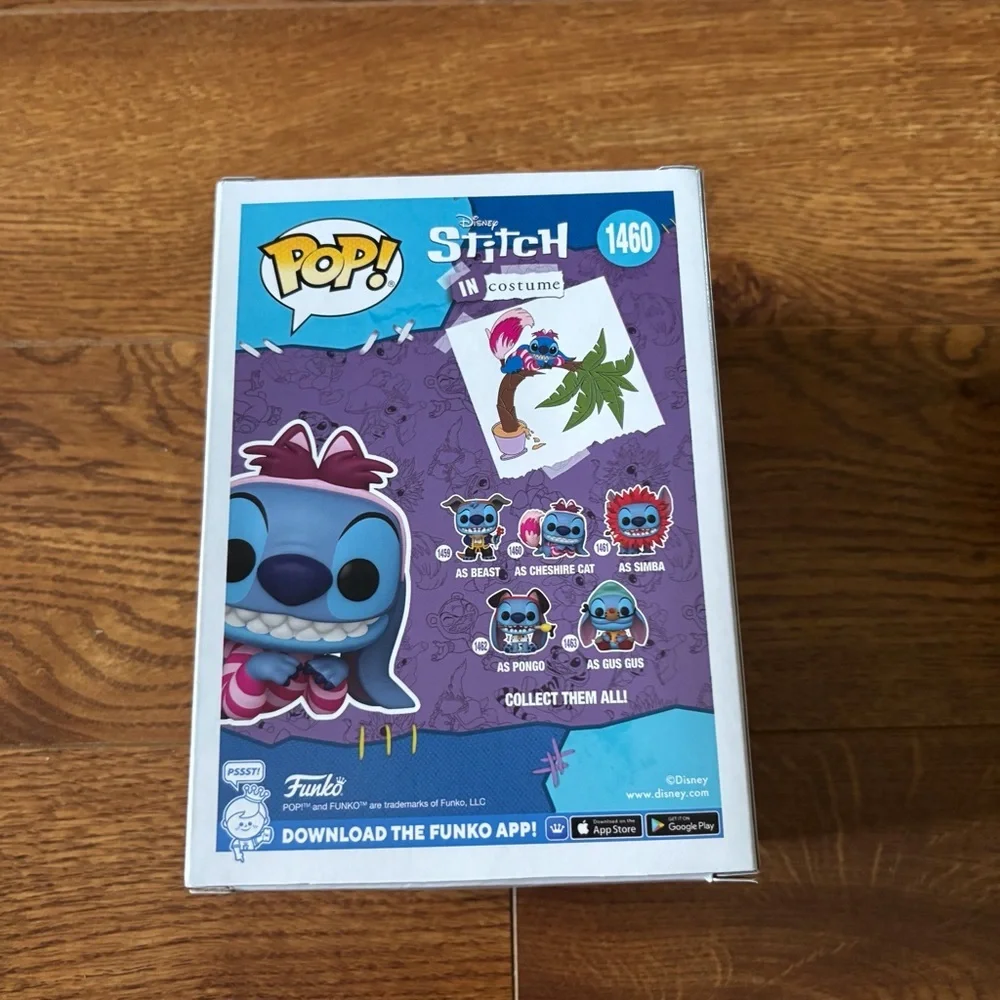 Funko pop: Stitch in Costume: Stitch as Cheshire Cat Glitter Pop! #1460 - Picture 3 of 6